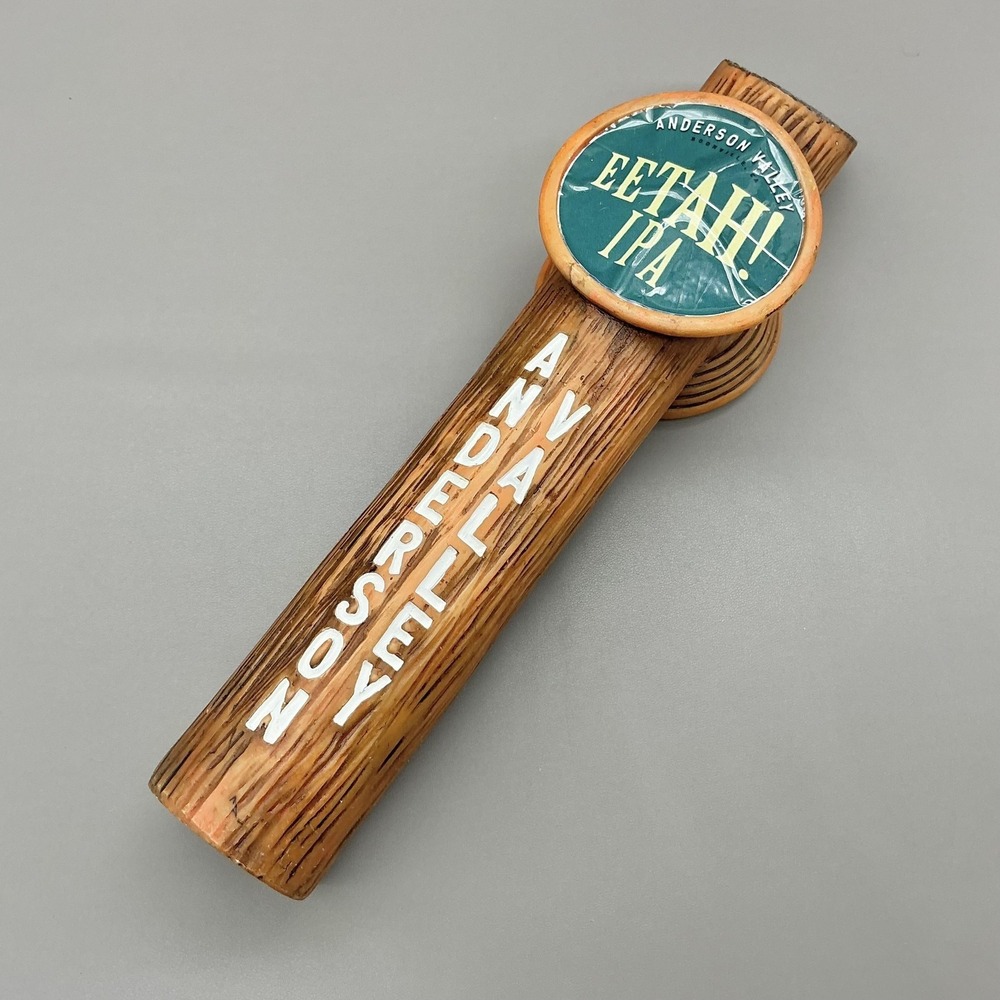 Anderson‎ Valley Eetah IPA Beer Tap Handle Brown Wood Look Draft Bar Decor